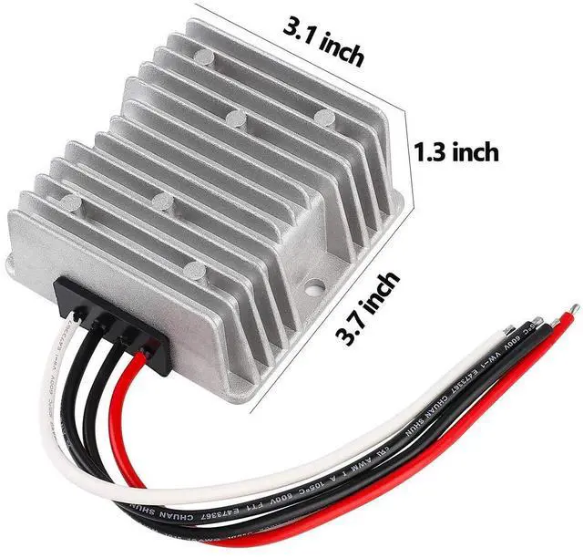 Alt view image 6 of 7 - KEHIPI DC Voltage Regulator DC 24V Step Down to 12V 20A 240W Buck Converter Reducer Power Converter Waterproof Module Transformer for Golf Cart
