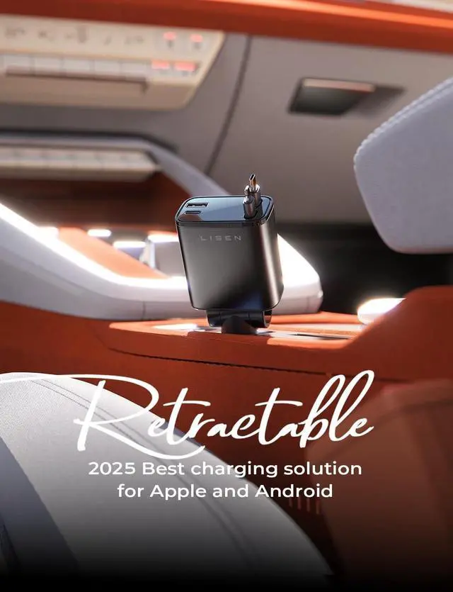 Alt view image 2 of 7 - KEHIPIRetractable Car Charger, for iPhone 17 Pro Max Air 16 15 14 13 12 Airpods, iPad, Samsung pixel 10 Pro Max Tablet Watch Galaxy Z Fold 7, Sale Prime for Day Deals Today 2025, Clearance Electronics