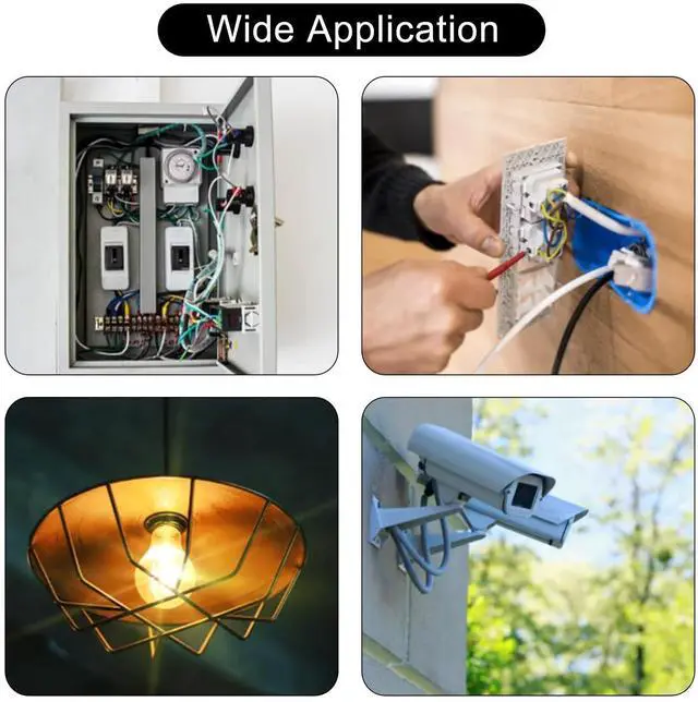 Alt view image 7 of 7 - KEHIPI 26PCS Lever Wire Connectors, 1 in 2 Out &1 in 3 Out &1 in 5 Out Quick Wire Connectors, Electrical Lever Nuts Wire Connectors Push-in Conductor Terminal Block AWG 28-12