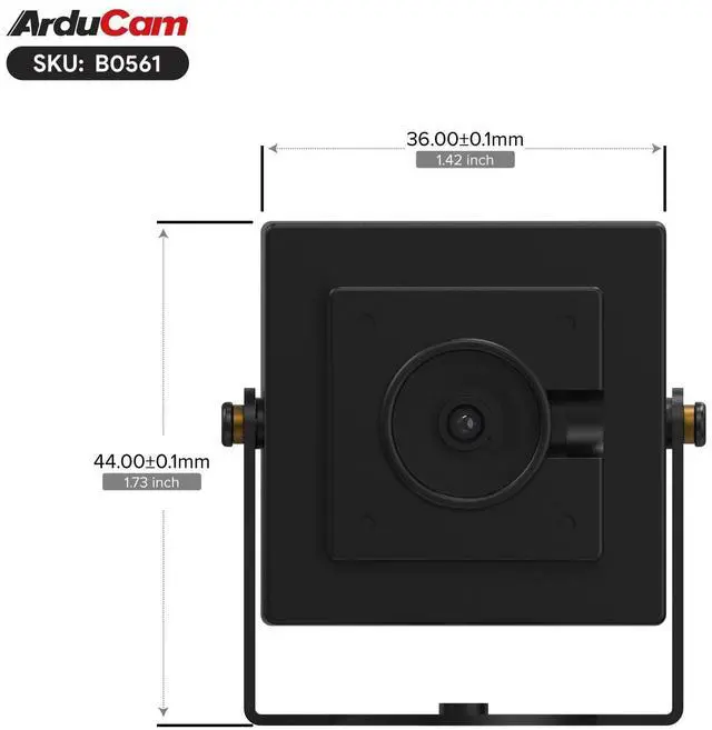 Alt view image 5 of 7 - KEHIPI 16MP USB Camera Module, AutoFocus Lightburn Camera, Support Digital PTZ, Compatible with Windows, Linux