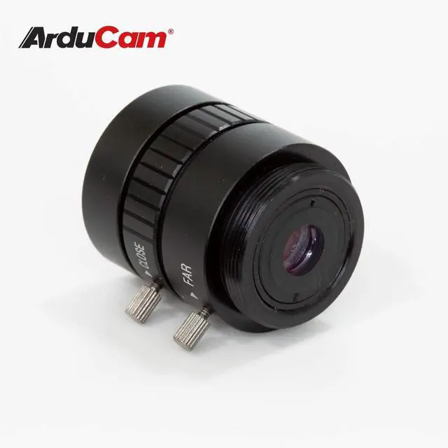 Alt view image 2 of 6 - KEHIPI Lens for Raspberry Pi HQ Camera, Wide Angle CS-Mount Lens, 6mm Focal Length with Manual Focus and Adjustable Aperture