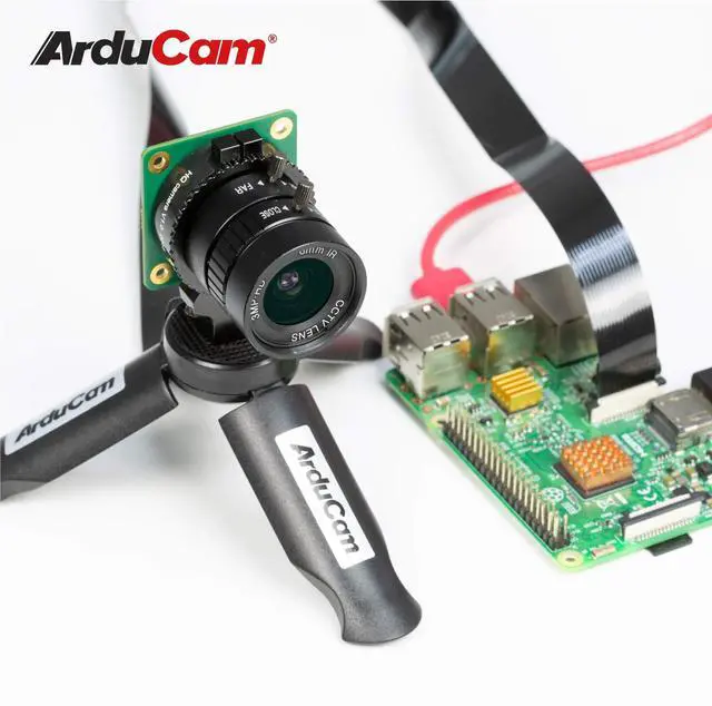Alt view image 5 of 6 - KEHIPI Lens for Raspberry Pi HQ Camera, Wide Angle CS-Mount Lens, 6mm Focal Length with Manual Focus and Adjustable Aperture