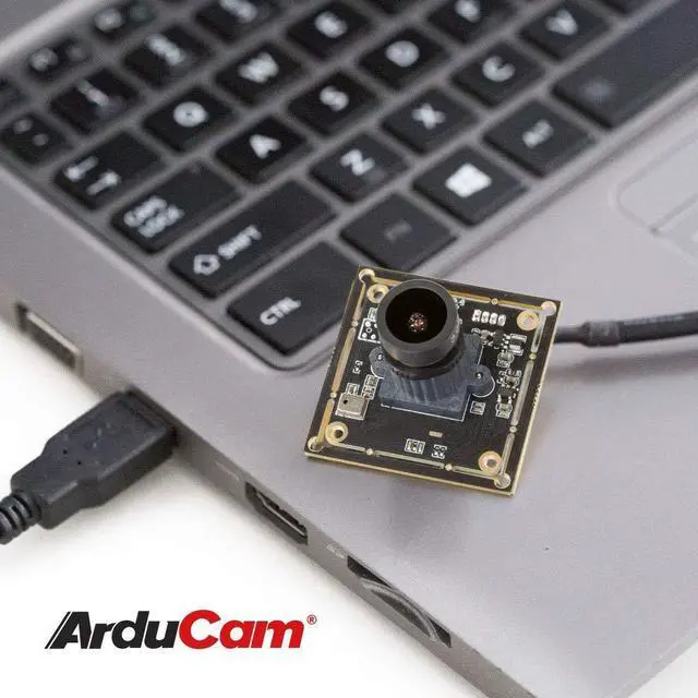 Alt view image 3 of 6 - KEHIPI 1080P Low Light WDR USB Camera Module for Computer, 2MP 1/2.8 CMOS IMX291 100 Degree Wide Angle Mini UVC Webcam Board with Microphone, 3.3ft/1m Cable for Windows Linux Mac OS