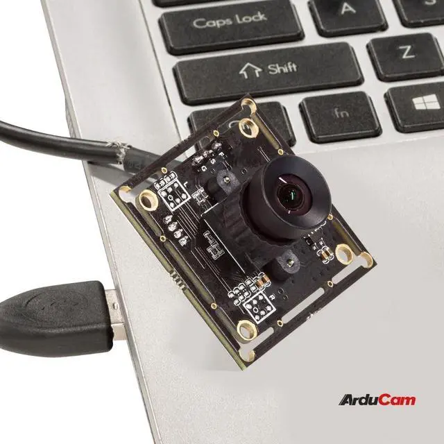 Alt view image 6 of 6 - KEHIPI 100fps Global Shutter Color USB Camera Board, 1MP OV9782 UVC Webcam Module with Low Distortion M12 Lens Without Microphones