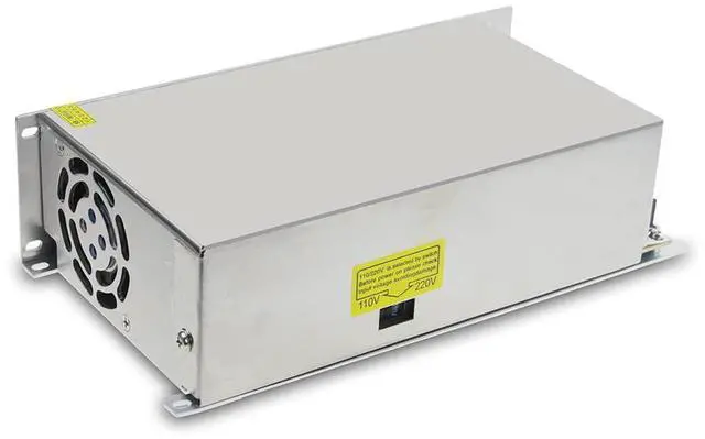 Alt view image 7 of 7 - KEHIPI 12V Power Supply 50A 600W Switch Mode Power Supply SMPS AC/DC Adapter 110V / 220V AC to DC 12 Volt 50 Amp 45A Converter Transformer LED Driver for LED Light CCTV Camera Radio Speaker Amplifier