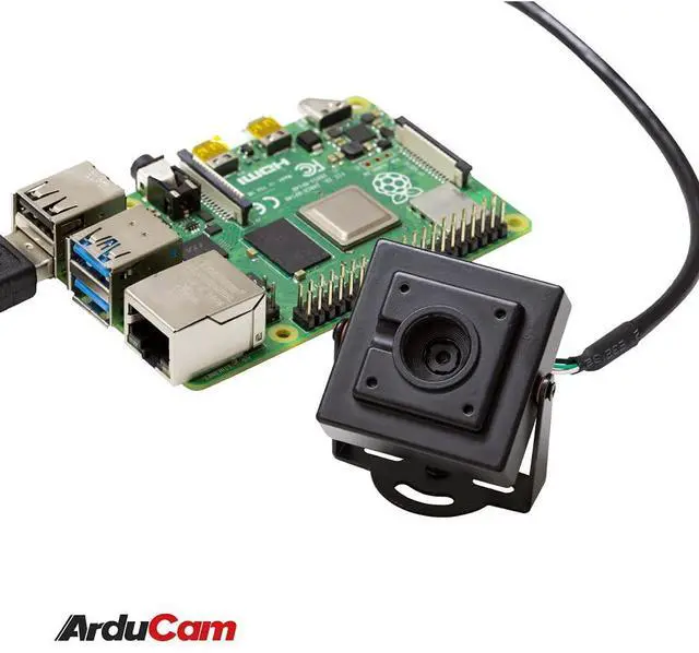 Alt view image 4 of 6 - KEHIPI  4K 8MP IMX219 Autofocus USB Camera Module with Metal Case, 1080P Mini UVC USB2.0 Video Webcam with Microphone, 3.3ft/1m Cable for Computer, Laptop, Raspberry Pi, Jetson Nano
