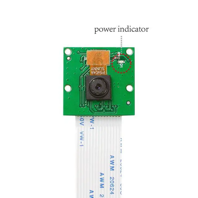 Alt view image 5 of 7 - KEHIPI 5MP Camera for Raspberry Pi, 1080P HD OV5647 Camera Module V1 for Raspberry Pi5/4/3/3B+, and Other A/B Series