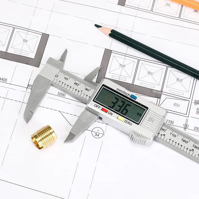 Alt view image 3 of 7 - KEHIPI Electronic Digital Caliper, LCD | 0 to 6 inch inch/mm Conversion, Automatic Shutdown Function, Very Suitable for Home/Jewelry/DIY Measurement, etc