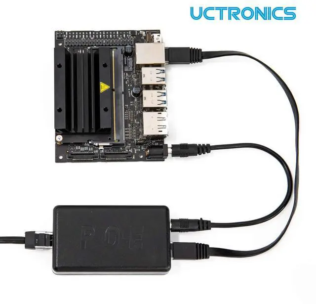 Alt view image 4 of 6 - KEHIPI PoE Splitter 5V 4A for Raspberry Pi 4 and Jetson Nano, Active PoE+ to Barrel Jack or USB-C Adapter, IEEE 802.3at/af Compliant