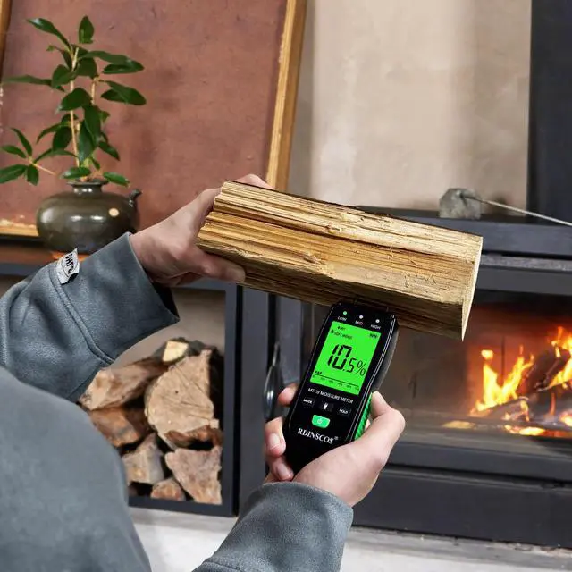 Alt view image 4 of 6 - KEHIPI Moisture Meters Digital Wood Moisture Tester Water Leak Detector for Wall,Lumber, building,Firewood,Humidity Tester