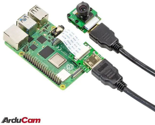 Alt view image 4 of 4 - KEHIPI CSI to HDMI Cable Extension Module with 15pin 60mm FPC Cable for Raspberry Pi Camera V3/V1/V2/HQ (Pack of 2, 1 Set)