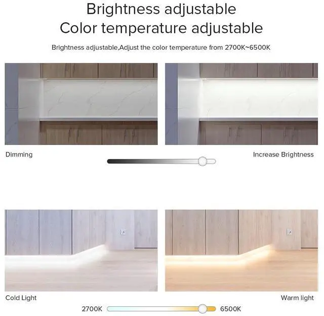 Alt view image 5 of 7 - KEHIPI Tuya Zigbee 3.0 C02Z Controller Support CCT Color 3 pin (+V CW WW) PWM LED Strip Bulb Compatible with Echo Plus/4th Gen Tuya Gateway DC5V/DC12V/DC24V Max 15A