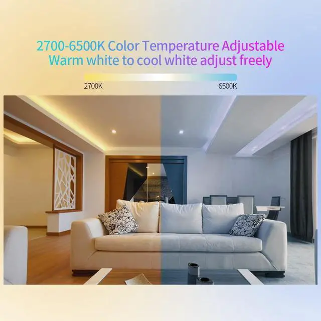 Alt view image 6 of 7 - KEHIPI Tuya Zigbee 3.0 C02Z Controller Support CCT Color 3 pin (+V CW WW) PWM LED Strip Bulb Compatible with Echo Plus/4th Gen Tuya Gateway DC5V/DC12V/DC24V Max 15A
