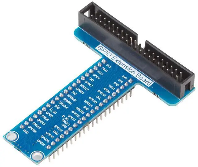 Alt view image 7 of 7 - KEHIPI GPIO Breakout Kit for Raspberry Pi Pico- Assembled Pi T- Type Breakout + 830 Tie Points Solderless Breadboard + 40 Pin Male - Female - Male Rainbow Ribbon Cable + 65pcs Jump Wires