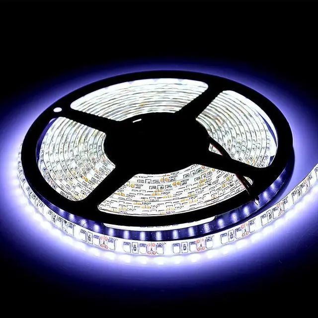 Alt view image 3 of 7 - KEHIPI 600 LEDs Light Strip Waterproof Cool White 7000K, 16.4FT LED Rope Lighting Flexible Tape Decorate for Bedroom Boat Car TV backlighting Holidays Party (White)