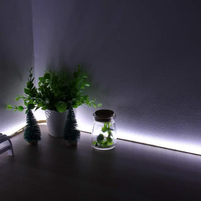 Alt view image 7 of 7 - KEHIPI 600 LEDs Light Strip Waterproof Cool White 7000K, 16.4FT LED Rope Lighting Flexible Tape Decorate for Bedroom Boat Car TV backlighting Holidays Party (White)