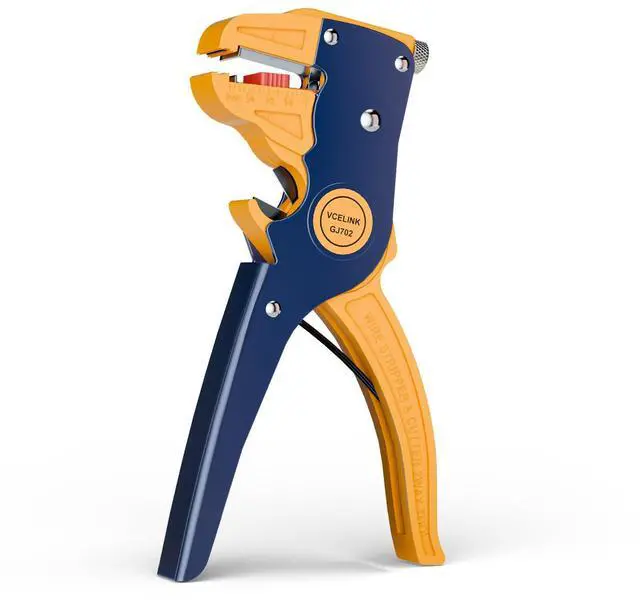 Main image of KEHIPI Wire Stripper and Cutter, Professional Quick Strip Automatic Wire Stripper, 2 in 1 Adjustable Electrical Cable Wire Stripping Tool&Eagle Nose Self-Adjusting Wire Pliers (7-Inch)
