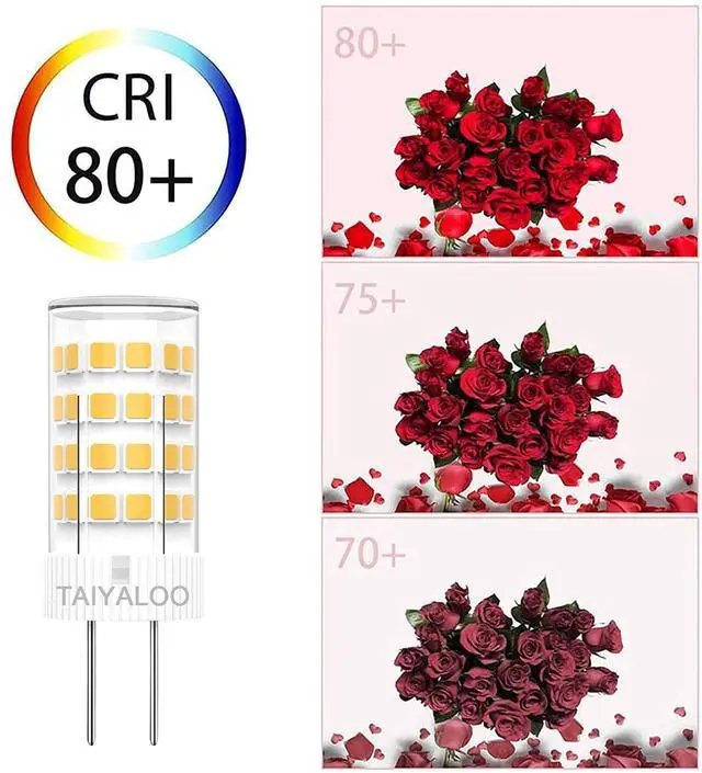 Alt view image 6 of 7 - KEHIPI G4 LED Bulbs 5W T3 40W Halogen Replacement 12V AC/DC JC Bi-Pin Base for Outdoor Landscape Lighting Deck Stair Step Path Lights, Warm White 2700K, Non-Dimmable (10 Pack)