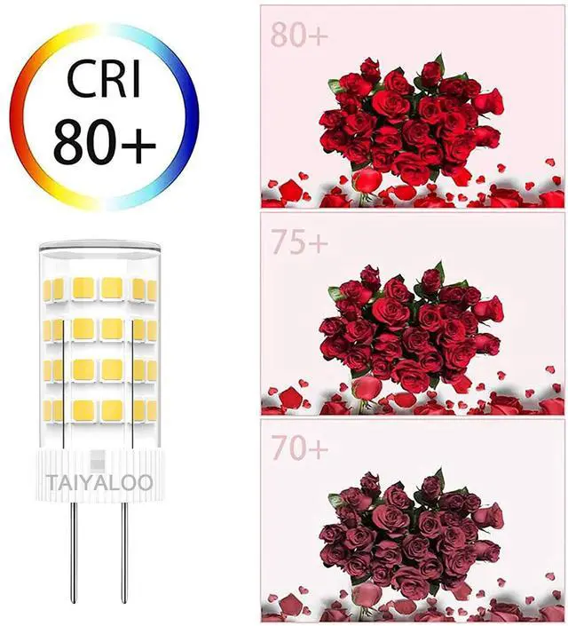 Alt view image 6 of 7 - KEHIPI G4 LED Bulb 5W 5000K Daylight White Bi-pin T3 JC Type 12V AC/DC 40W Halogen Equivalent Non-dimmable for Outdoor Landscape Lighting Deck Stair Step Path Lights (6 Pack)