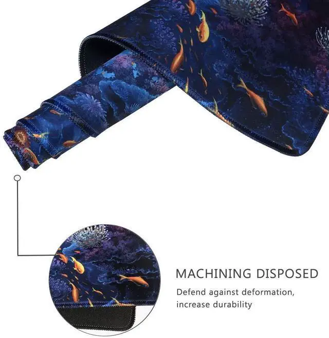 Alt view image 3 of 7 - KEHIPI XXL Gaming Mouse Mat Extended & Extra Large Mouse Pad-80x40 haidi004