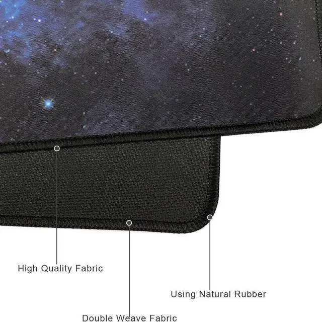 Alt view image 6 of 7 - KEHIPI XXL Professional Large Mouse Pad & Computer Game Mouse Mat (35.4x15.7x0.1IN, Sky Girl)