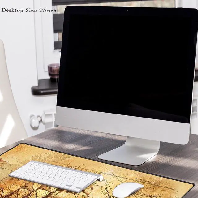 Alt view image 4 of 7 - KEHIPI XXL Professional Large Mouse Pad & Computer Game Mouse Mat (35.4x15.7x0.1IN, Boat)