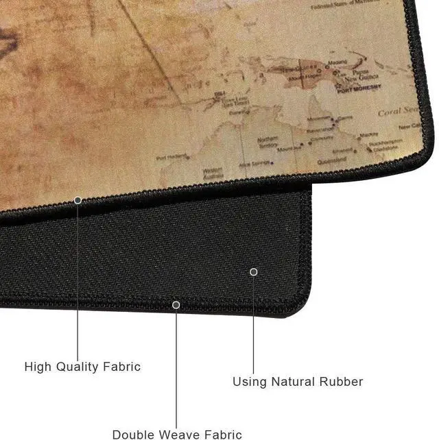 Alt view image 7 of 7 - KEHIPI XXL Professional Large Mouse Pad & Computer Game Mouse Mat (35.4x15.7x0.1IN, Boat)