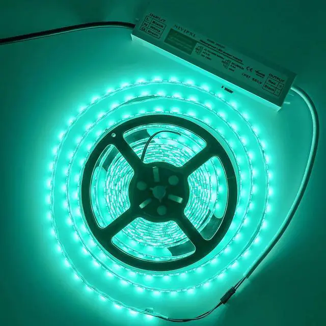 Alt view image 4 of 6 - KEHIPI LED Driver 60W Waterproof IP67 Power Supply, 24V Transformer 90V-260V AC to DC for Strip Lights, Constant Voltage Products (1)