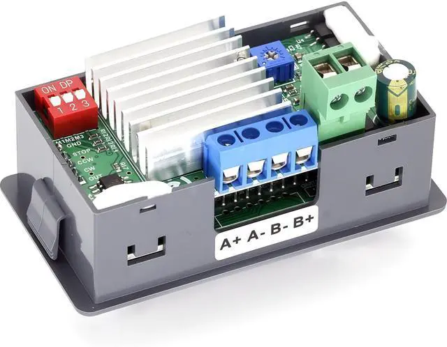 Alt view image 5 of 6 - KEHIPI DC 5-30V 4A Stepper Motor Driver Controller Integrated Board Forward/Reverse Pulse Speed Angle Control Module PLC Serial Communication for NEMA 17 23 Motor