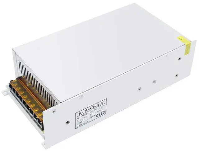 Main image of KEHIPI 12V 500W DC Switching Power Supply, 41.6A Universal Regulated Power Supplies, 100-240V AC to DC 12 Volt LED Driver, Converter, Transformer for LED Strip Light, Computer Project