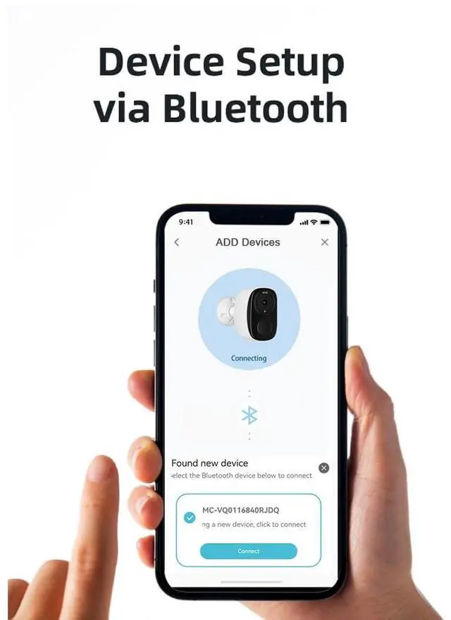 Alt view image 3 of 7 - KEHIPI 2K 3MP Solar-Powered Wireless Security Camera Support Pairing Via Bluetooth, Outdoor WiFi Home CCTV Bullet Camera, Spotlight, PIR Motion Detection, 2-Way Audio, Night Vision, Work with Alexa