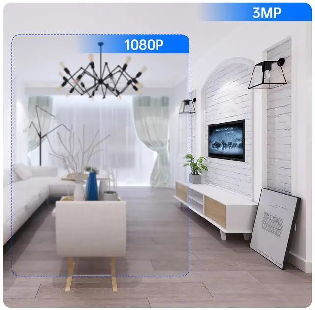 Alt view image 5 of 7 - KEHIPI HD 2K 3.0MP Wireless Lightbulb Security Camera with E27 Light Connector, Motion Auto Tracking PTZ, 2 Way Audio, Spotlight Night Vision, Free APP, WiFi Screw-in CCTV Camera, White(4pack)