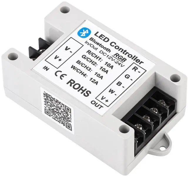 Main image of KEHIPI RGB/RGBW LED Bluetooth Controller RGB LED Strip Light Controller Phone APP Control for 5050 3528 RGB LED Strip Lights (Suitable for iOS & Android System)