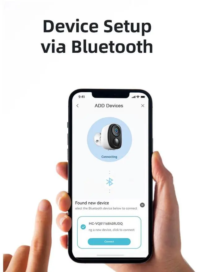 Alt view image 2 of 7 - KEHIPI 2K 3MP Outdoor Wireless Security Camera Support Pairing Via Bluetooth, Rechargeable Battery-Powered WiFi Home CCTV Bullet Camera, Spotlight, PIR Motion Detection, 2-Way Audio (4pack)