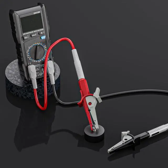 Alt view image 5 of 6 - KEHIPI Heavy Duty Alligator Clips Full Insulated Safe Crocodile Clips with 4mm Banana Female Socket 2PCS 1000V 10A for Electrical Testing