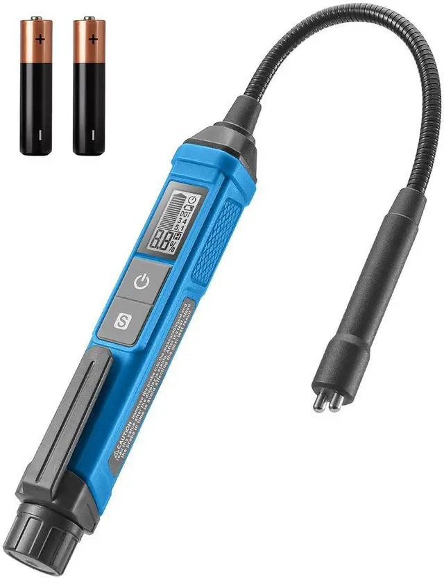 Main image of KEHIPI TBF-200 Brake Fluid Tester with 8.5-Inch Corrosion Resistance Gooseneck Probe, High-Precision Brake Fluid Tester Pen with Data Hold, 3 Colors Backlight Alarm for DOT3, DOT4, DOT5.1-Green