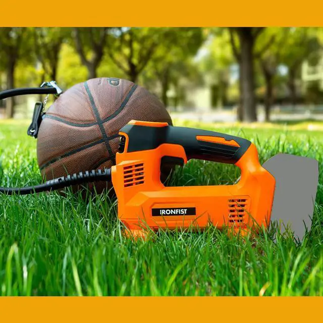 Alt view image 5 of 6 - KEHIPI Tire Inflator for DEWALT Battery Portable Air Compressor for Car, Bicycle, Ball, 20V Auto Tire Pump with Digital Pressure Gauge (Tool Only, NO Battery)