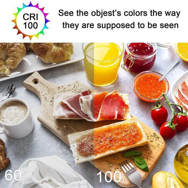 Alt view image 5 of 7 - KEHIPI GU10 Halogen 50W Bulbs, Dimmable MR16 GU10+C 120V 50W for Track, Recessed, Accent Light, Range Hood Light Bulbs, 2700K Warm White, Pack of 4