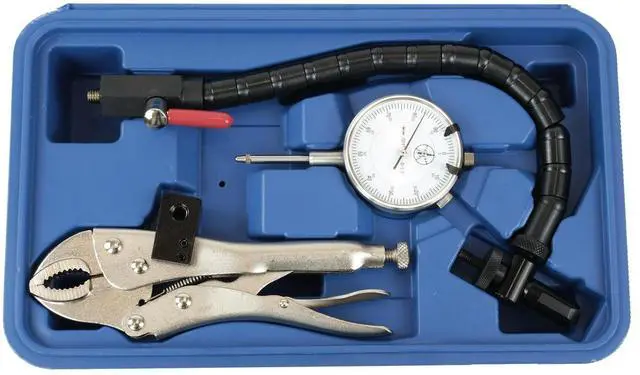 Alt view image 7 of 7 - KEHIPI Premium Disc and Rotor/Ball Joint Gage, 1'' by 0.001'' Indicator and 360 Deg Flexible Stem Holder,Automobile Brake disc Flatness Measurement Tool