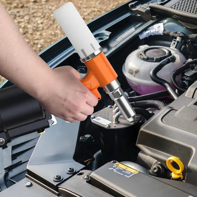 Alt view image 5 of 7 - KEHIPI Pneumatic Tool Air Riveter - 3104lbf Pulling Pneumatic Rivet Gun, 6-8KG/C2 Heavy-Duty Air Pop Riveter for 3/32", 1/8", 5/32", 3/16" Capacity