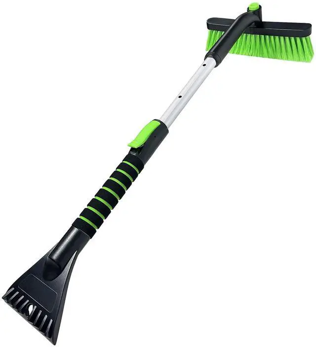 Main image of KEHIPI Ice Scraper with Snow Brush for Car Windshield, Upgraded Extendable Snow Brush with Foam Grip for Truck SUV Vehicle Windows