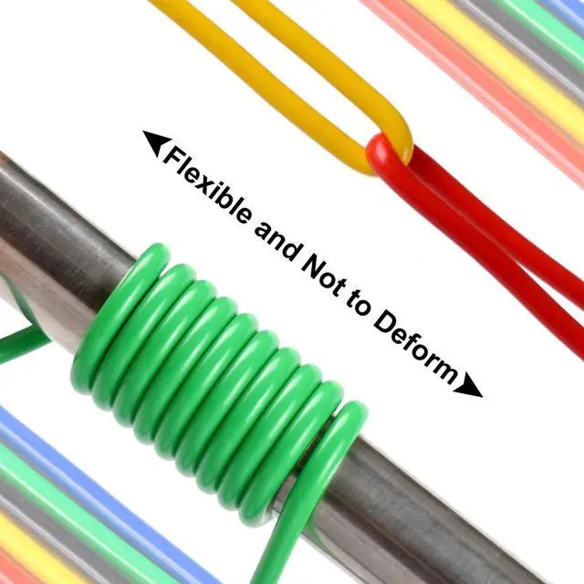 Alt view image 5 of 6 - KEHIPI 5PCS Dual Ended Alligator Clips Test Leads Set, 15A Test Lead Wire Cable with Insulators Clips, Heavy Duty Cable with Protective Jack Copper Clamps for Electrical Testing 5 Colors 3.3 ft/1m