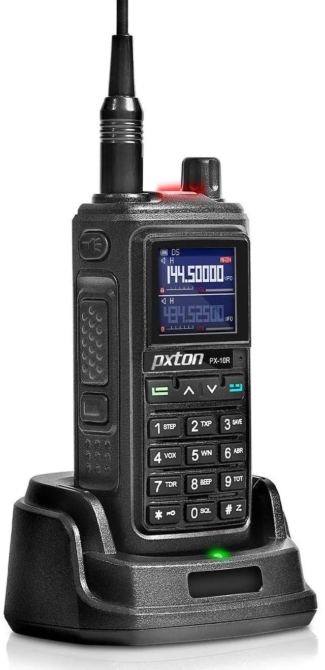 Main image of KEHIPI  999 Channels ham Radio Dual Band Handheld Two Way Radio Waterproof walkie talkies for Adults Long Range with Wireless Frequency Copy,NOAA,VOX,Super Flashlight USB-C Charger and Li-ion Battery