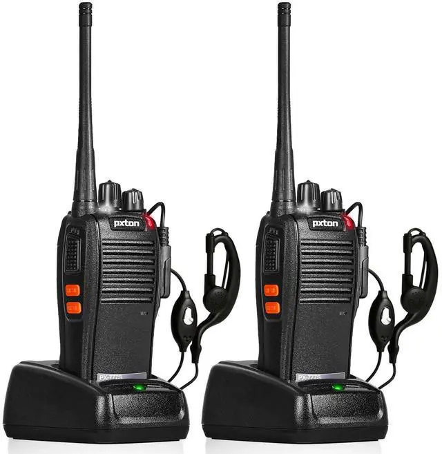 Main image of KEHIPI 777S Rechargeable walkie talkies for Adults Long Range with Earpieces and Li-ion Battery,Two Way radios has VOX/TOT/Emergency Alarm/Battery Low Alert/Flashlight/Scan Function2 Pack