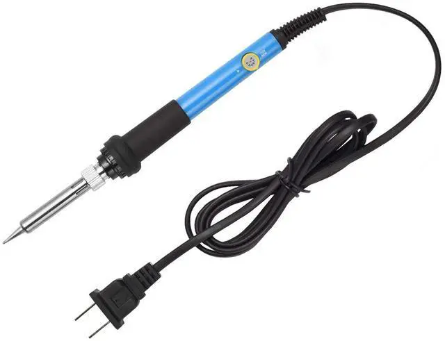 Alt view image 2 of 6 - KEHIPI Electronics Soldering Iron Kit60W 110V Adjustable Temperature Welding Tool Set, 5pcs Different Soldering Tips, Stand