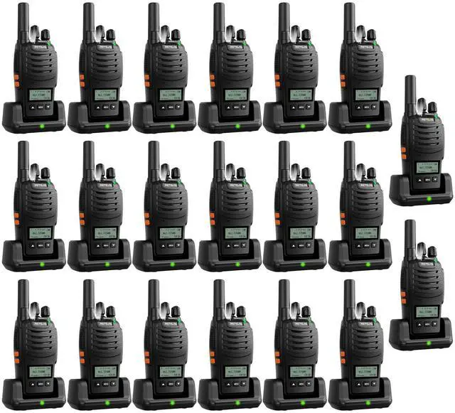 Main image of KEHIPI H777D 2 Way Radio for Adults with LCD Screen, USB-C Charging, FRS Long Range Handheld Commercial Walkie Talkies, Compact Hand Free Rechargeable, for Bussiness Retail Warehouse(20 Pack)