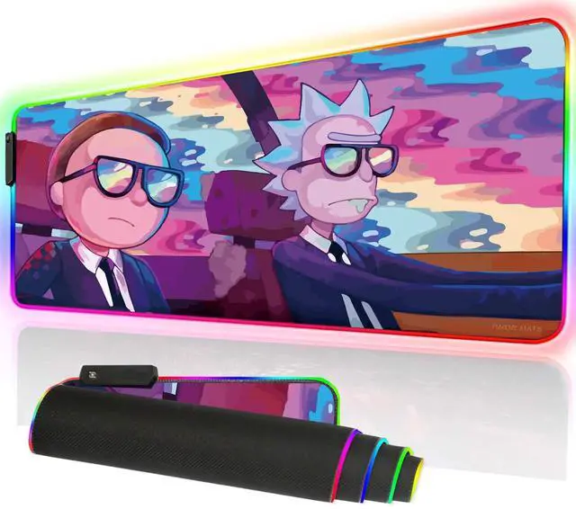 Main image of KEHIPI RGB Mouse Pad, XXL LED Gaming Mouse Mat Heavy Duty Anty Slip 35.4 * 15.7 Inches greencity