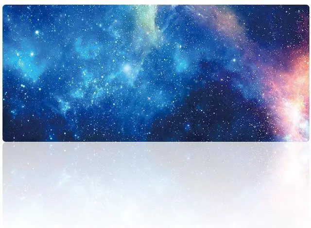 Main image of KEHIPI XXL Professional Large Mouse Pad & Computer Game Mouse Mat (35.4x15.7x0.1IN, 90x40 sky002)