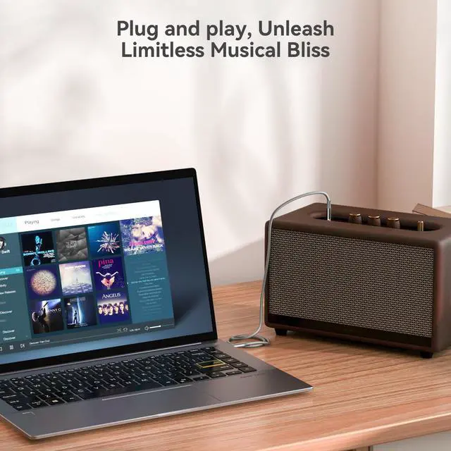 Alt view image 4 of 7 - KEHIPI USB C to 3.5mm Audio Aux Jack Cable, Type C to 3.5mm Headphone Car Stereo Cord Compatible with iPhone 15 Pro Max 15 Plus, Samsung Galaxy S21~24 Note 20, Pixel 4 5 XL, iPad Pro (Black, 3.3ft)