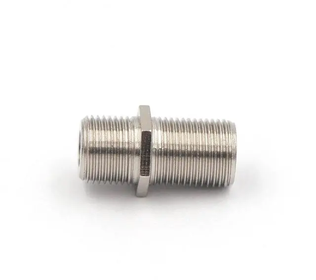 Alt view image 4 of 7 - KEHIPI 3GHz Coaxial Cable Connector, RG6 Coax Cable Extender F-Type Nickel Plated Adapter Female to Female for TV Cables, 2 Pack